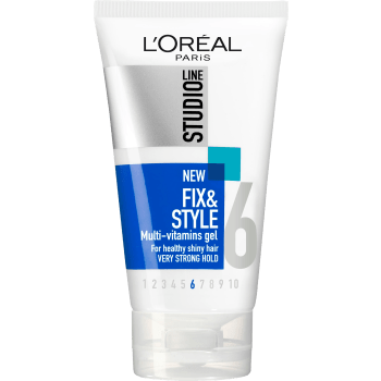 Hårstyling Gel Multi vitamines 150ml Studio Line.