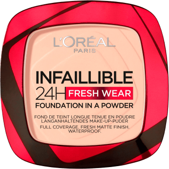 Infail 24h Fresh Wear Powder Rose 9 Gram Loreal.