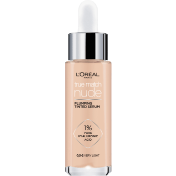Foundation True Match Nude Plumping Tinted Serum Very light 0,5-2 30ml L’Oréal Paris.