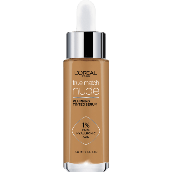 Foundation True Match Nude Plumping Tinted Serum Medium-Tan 5,6 30ml L’Oréal Paris.