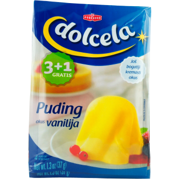 Vaniljpudding 37g 4-p Podravka.