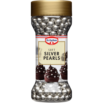 Soft Silver Pearls 45g Dr. Oetker.