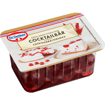 Cocktailbär Röda 100g Dr.Oetker.