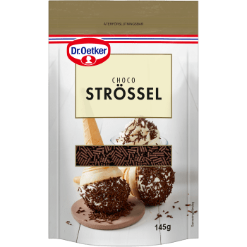 Strössel Brun 145g Dr.Oetker.
