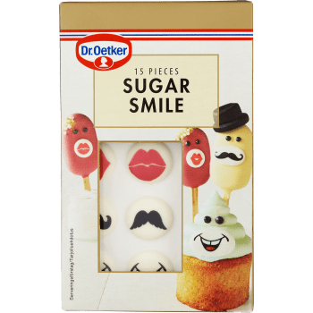 Sockerdekoration Sugar Smile 23g Dr. Oetker.