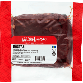Rostas 800g Nyhléns Hugosons.
