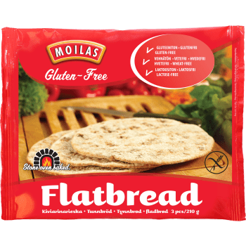 Flatbread Fryst GF 210g Moilas.