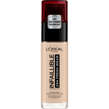 Foundation Infaillible 24 Stay Fresh Porcelain 15 30ml L’Oréal Paris.