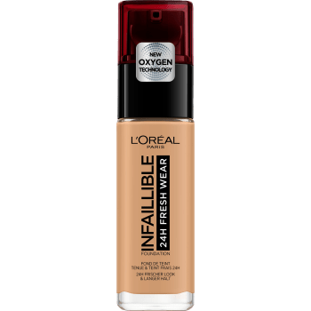 Foundation Infaillible 24 Stay Fresh Golden Sun 260 30ml L’Oréal Paris.