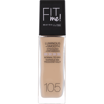 Foundation Fit me 105 Natural Ivory 30ml Maybelline.