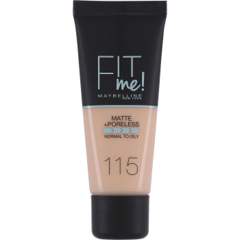 Foundation Matte & Poreless Ivory 115 30ml Maybelline.