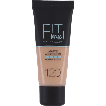 Foundation Fit Me Matte & Poreless Classic Ivory 120 30ml Maybelline.