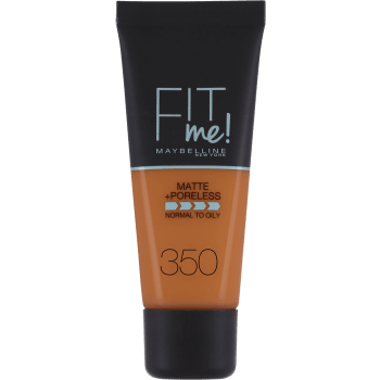 Foundation Fit Me Matte & Poreless Caramel 350 Maybelline.
