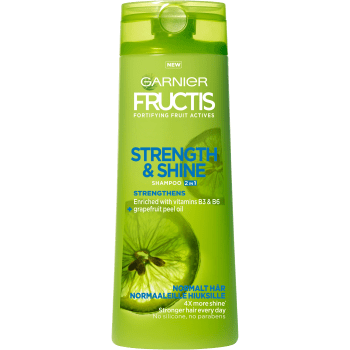 Schampo Strength & Shine 2in1 Normalt hår 250ml Fructis.