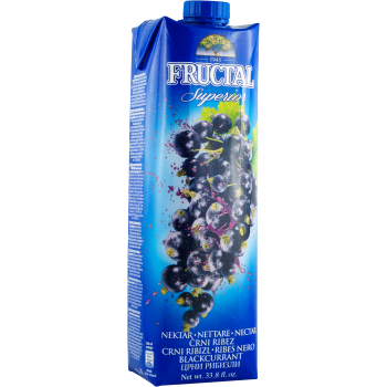 Nektar Svartvinbär 1l Fructal.