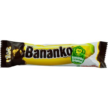 Bananskum Med Chokladöverdrag Bananko 30g Kraš.