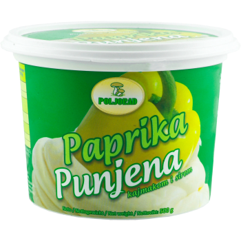 Paprika i Grädde 500g Poljorad.