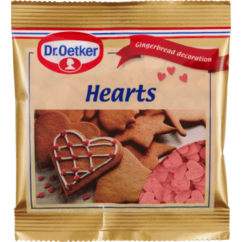 Red Hearts 16g Dr.Oetker.
