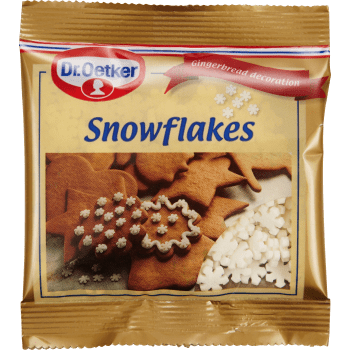 Snowflakes 16g Dr.Oetker.