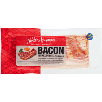 Bacon ca 270g Nyhléns Hugosons.