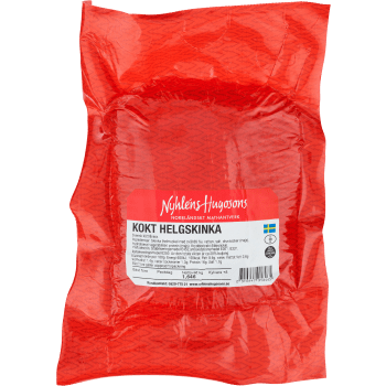 Helgskinka Kokt ca 1,5kg Nyhléns Hugosons.