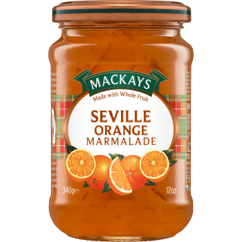 Marmelad Orange Seville 340g Mackays.