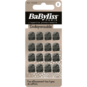 Mikrokrokoklämma 16-pack BaByliss.