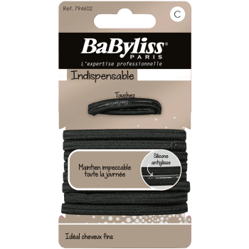 Svart Snodd Anti-glid 9-pack BaByliss.