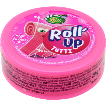 Tuggummi Tutti Frutti 1-p Roll up.