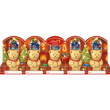 Chokladnallar TEDDY Jul Mini 5-p 50g Lindt.