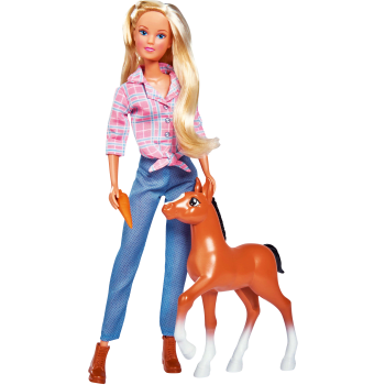 Docka med föl Steffi Love.