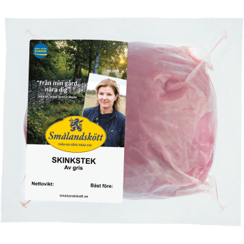 Skinkstek Färsk av gris ca 1kg Smålandskött.