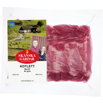 Kotlett Färsk benfri ca 600g Skånska Gårdar.