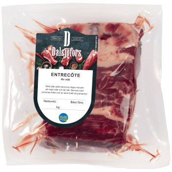 Entrecôte Färsk i bit ca 800g Dalsjöfors.