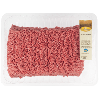 Blandfärs Färsk 50/50 21% ca 1,6kg Smålandskött.