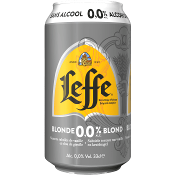 Öl Blonde alkoholfri 0,0% 33cl Leffe.