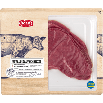 Kalvschnitzel 350g Scan.