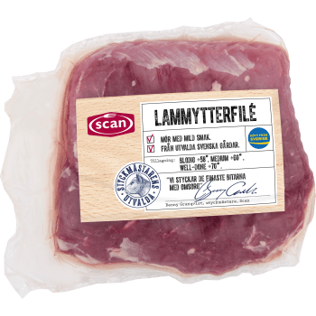 Lammytterfilé Färsk ca 460g Scan.