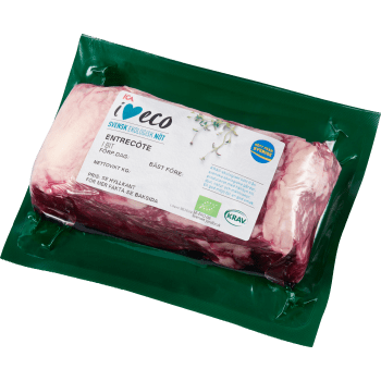 Entrecôte Frystinad ca 900g KRAV ICA I love eco.