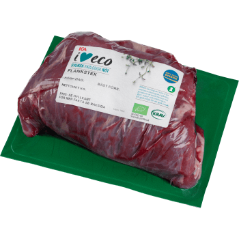 Flankstek Frystinad ca 700g KRAV ICA I love eco.