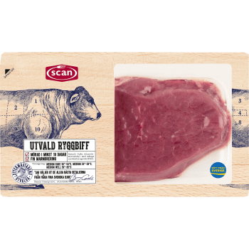 Ryggbiff Färsk Utvald 180g Scan.