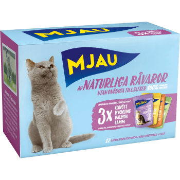 Kattmat Blandade smaker 12-p Mjau.