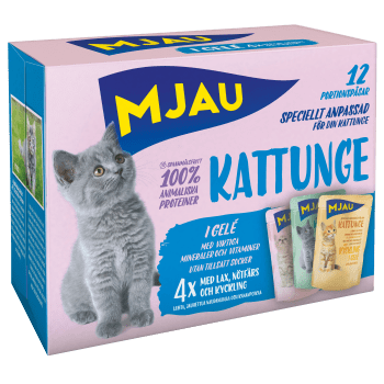 Kattmat Multibox Kattunge 12-p Mjau.