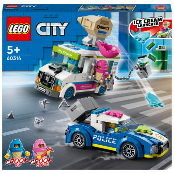 LEGO City Polisjakt efter glassbil 60314.