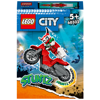 LEGO City Våghalsig Skorpionstuntcykel 60332.