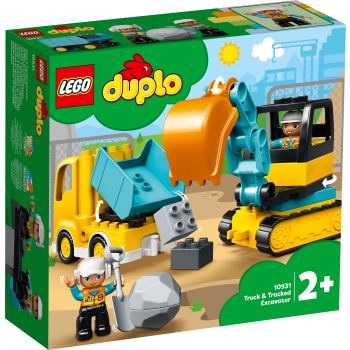 LEGO Duplo Lastbil och Grävmaskin 10931.