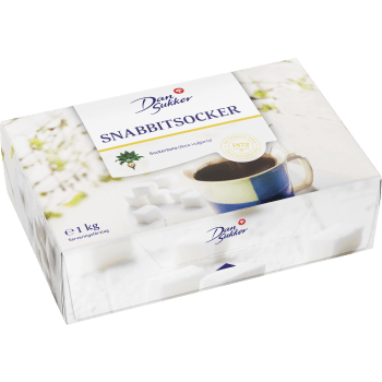 Snabbitsocker 1kg Dansukker.