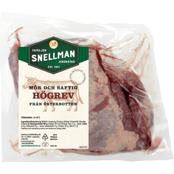 Högrev I Bit ca 1000g Familjen Snellman.