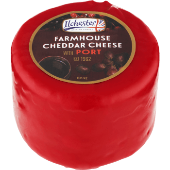 OST Portvinscheddar 400g Ilchester.
