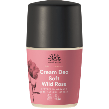 Deodorant Soft Wild Rose 50ml Urtekram.